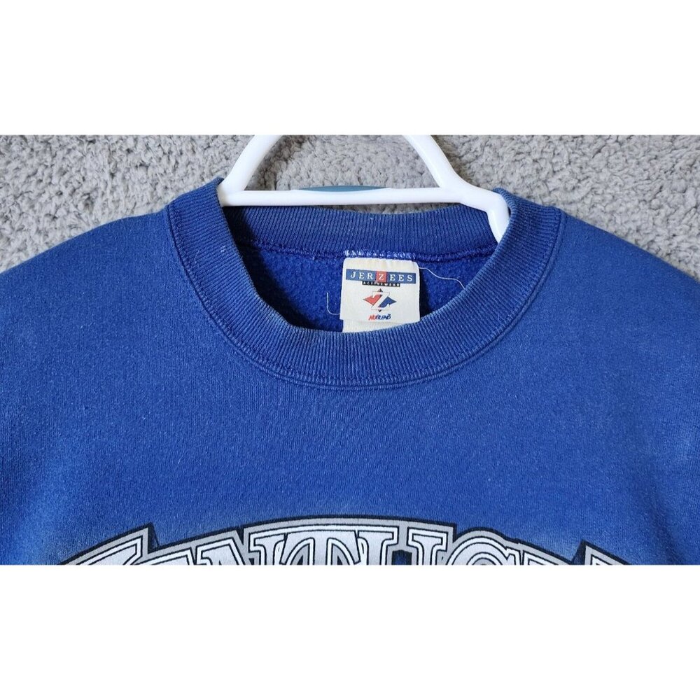 VTG University of Kentucky Wildcats Football Graphic Blue Sweatshirt NCAA Size M - Picture 2 of 15